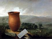 Thomas Guest Grave Group from a Bell Barrow at Winterslow Spain oil painting reproduction